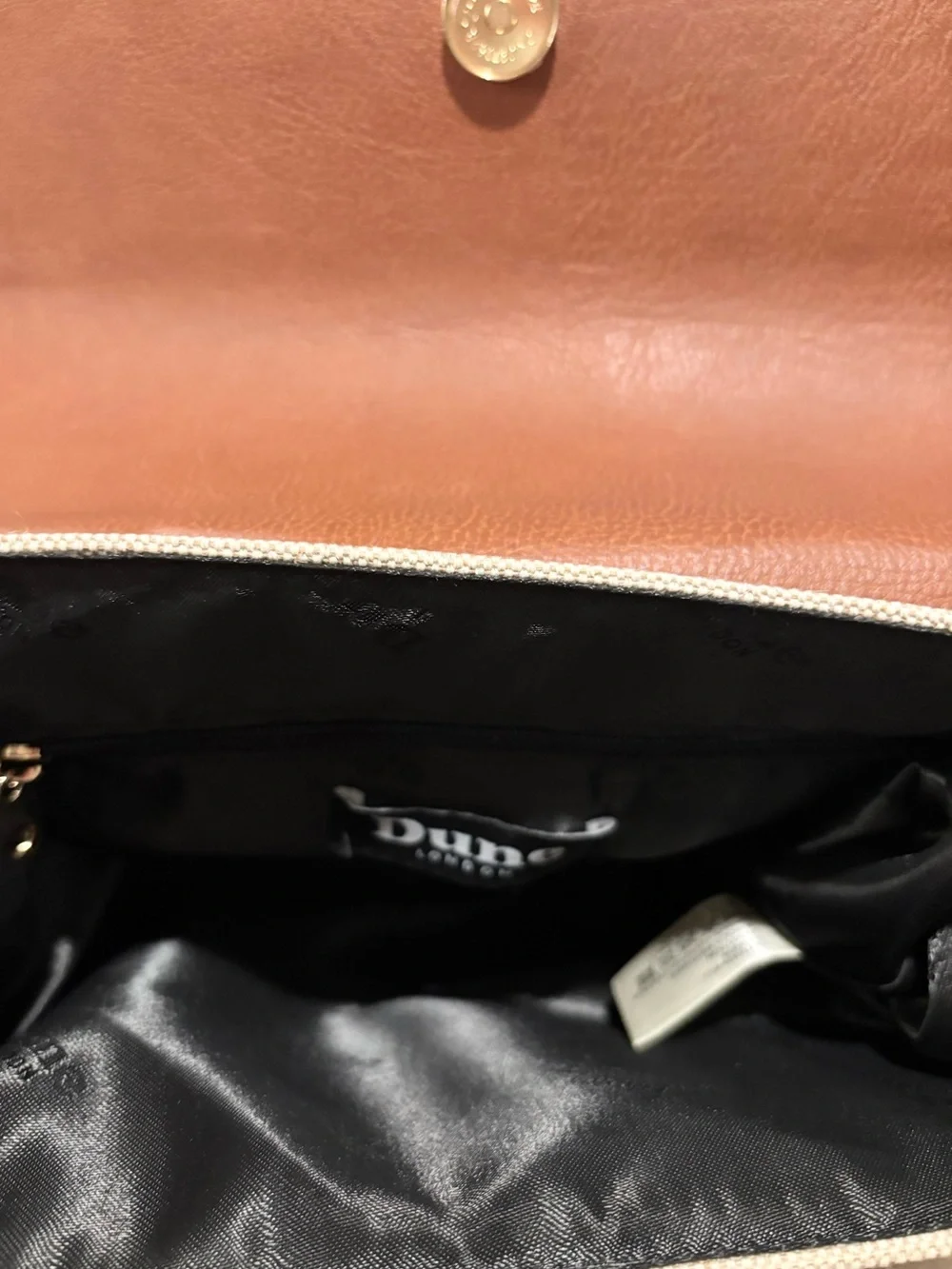 Dune London Structured Top-Handle Satchel Bag with Matching Coin Purse Pouch